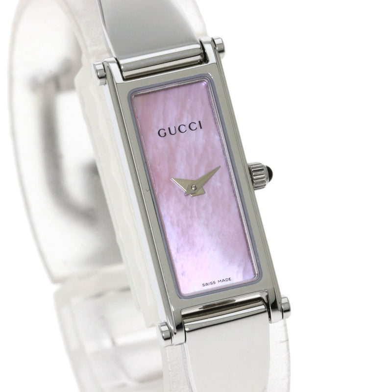 Gucci 1500L Square Face Watch Stainless Steel Ladies