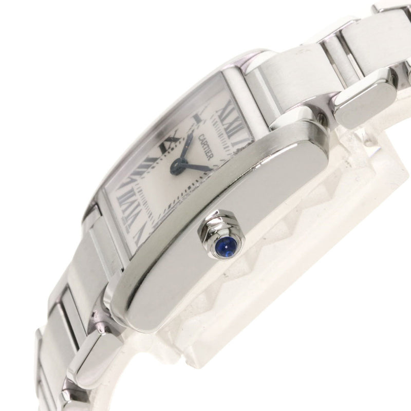 Cartier W51008Q3 Tank Francaise SM Watch Stainless Steel Ladies