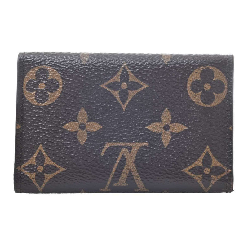 Louis Vuitton Monogram Womens PVC Key Case BordeauxBrown