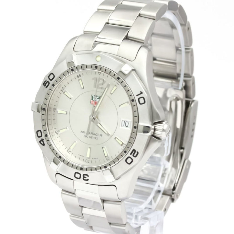 TAG HEUER Aquaracer Steel Quartz Mens Watch WAF1112
