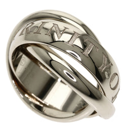 Cartier Trinity Limited # 49 Rings / K18 White Gold Ladies