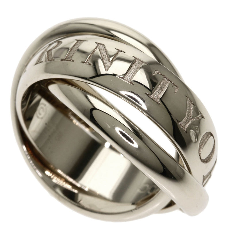 Cartier Trinity Limited # 49 Rings / K18 White Gold Ladies