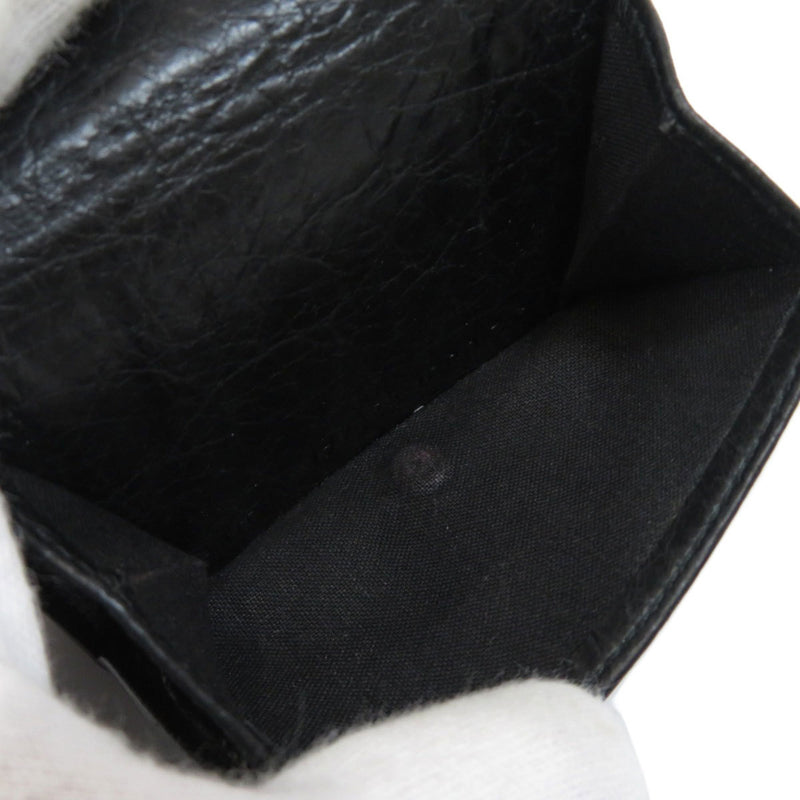 Balenciaga 477455 Classic Mini Wallet Bi-Fold Leather Ladies