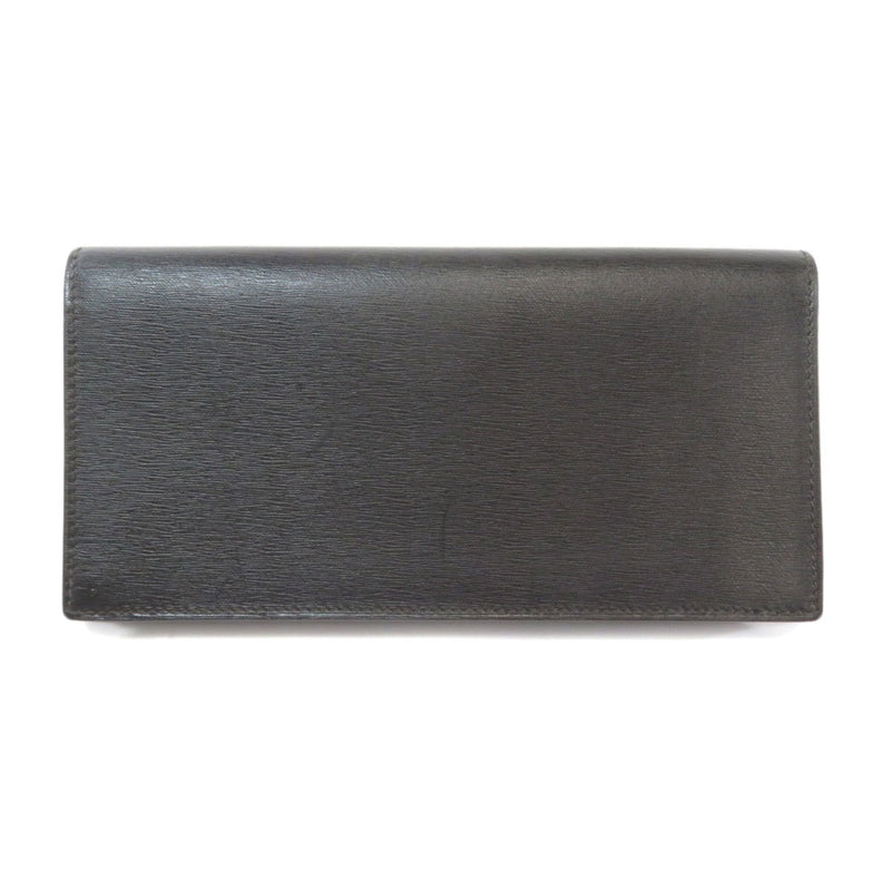 Dunhill logo hardware long wallet leather mens