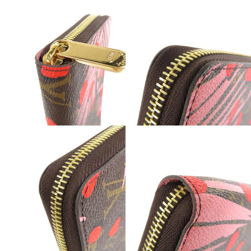 Louis Vuitton M41908 Zippy Wallet Monogram Jungle Dot 2016 Cruise Line Long Bi-Fold Canvas Ladies