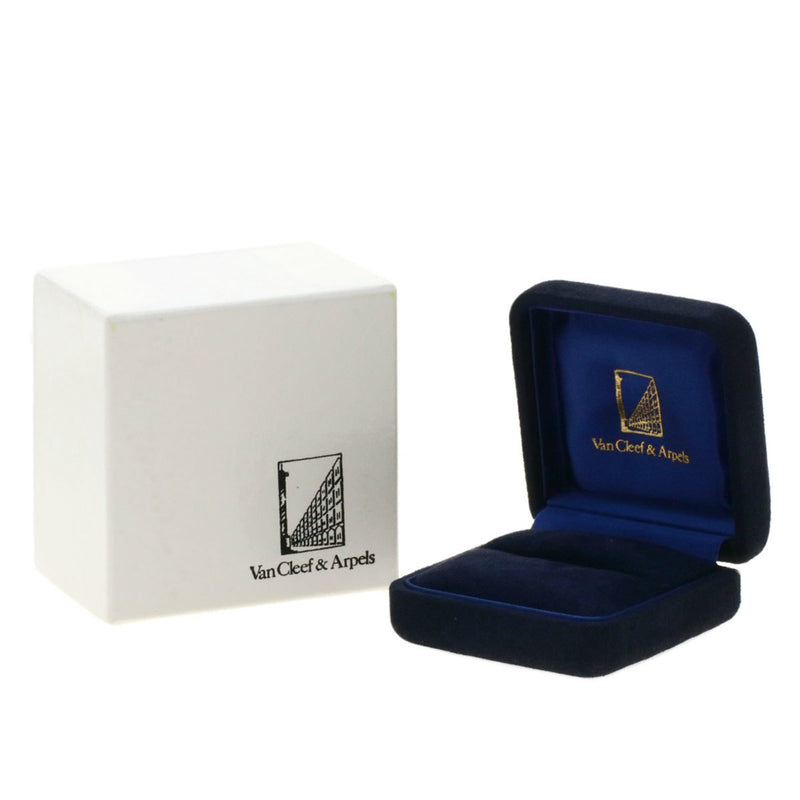 Van Cleef & Arpels Pearl Diamond Rings K18 Yellow Gold Ladies