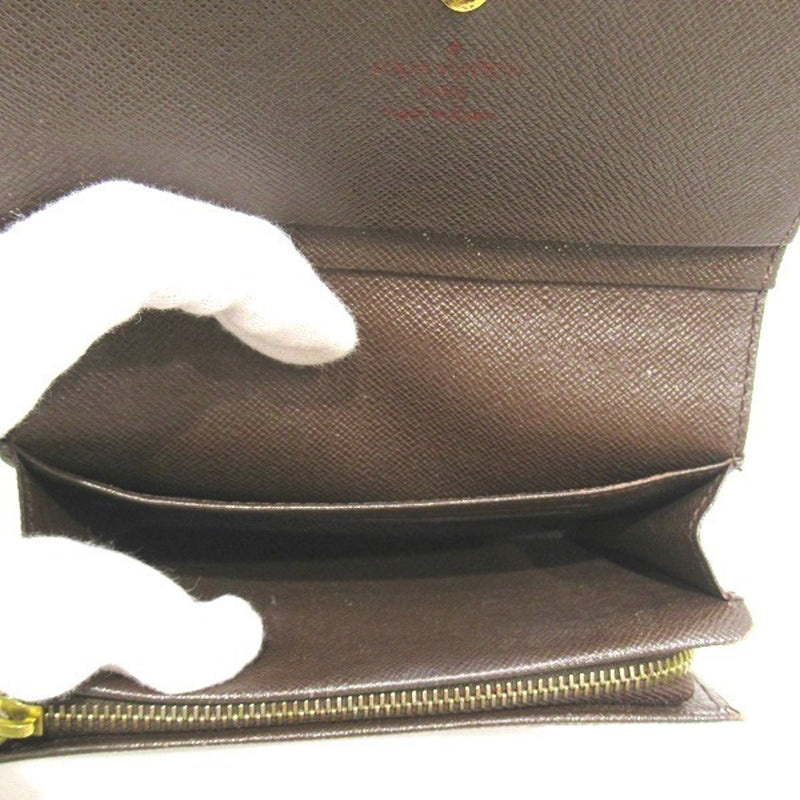 Louis Vuitton Damier Porto Monevier Tresor N61730 Wallet Folded Unisex