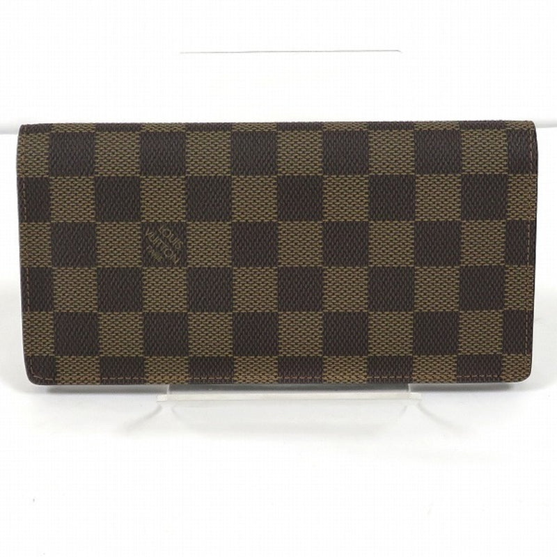 Louis Vuitton Damier Portofeuil Brother N60017 Long Wallet Unisex