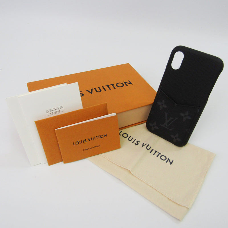 Louis Vuitton Taiga Monogram Eclipse Phone Bumper For IPhone X Monogram Eclipse,Noir IPHONE / Bumper XS M67806