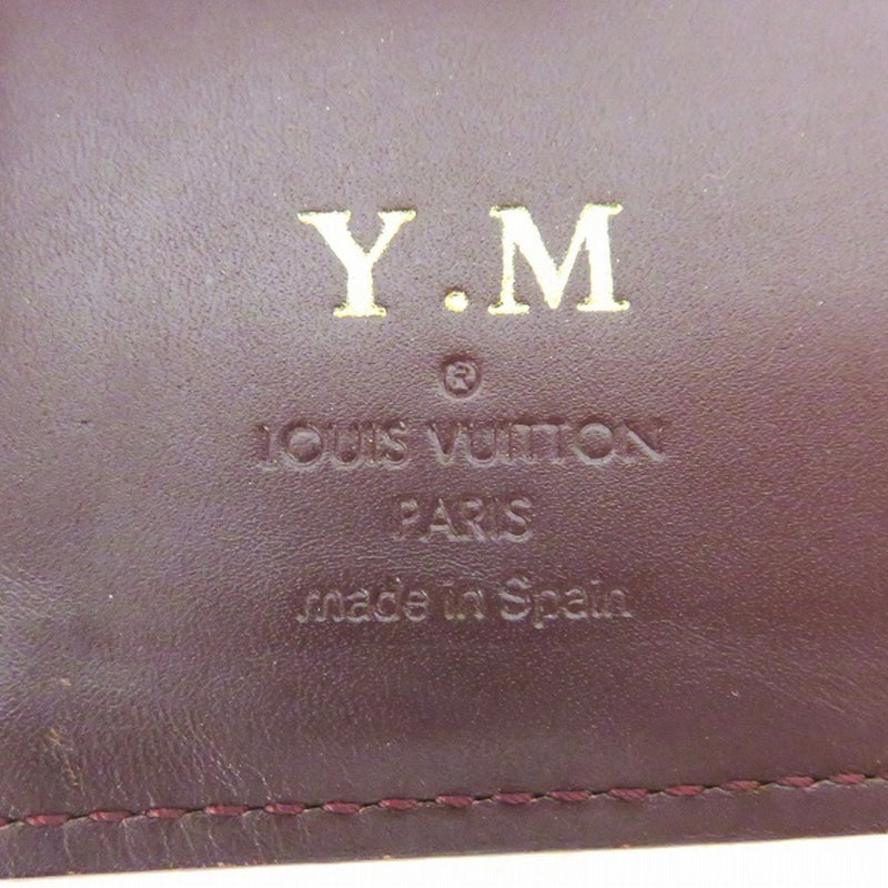 Louis Vuitton Monogram Vernis R21026 Agenda PM Notebook Cover Unisex