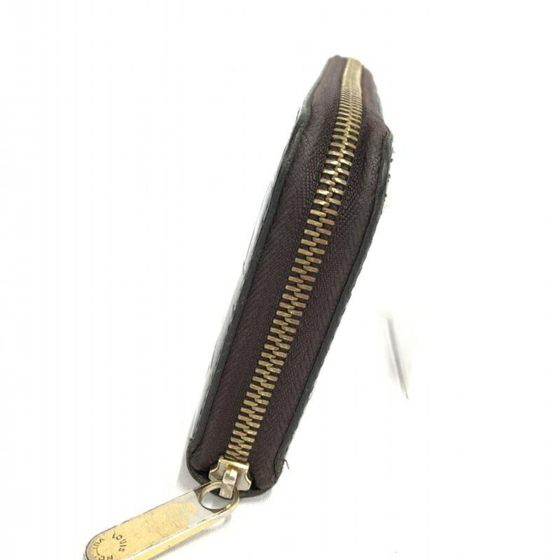 LOUIS VUITTON Louis Vuitton M93522 Zippy Wallet Monogram Verni Amarant Round