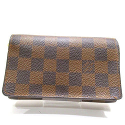 Louis Vuitton Damier Porto Monevier Tresor N61730 Wallet Folded Unisex