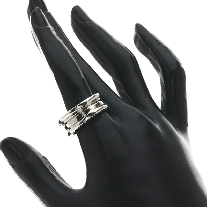 Bvlgari B-zero1 S # 57 Ring / K18 White Gold Men's