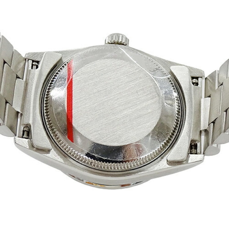 Rolex ROLEX Datejust 68286G W Watch Boys 10P Diamond Bezel Automatic AT Platinum PT Silver Polished