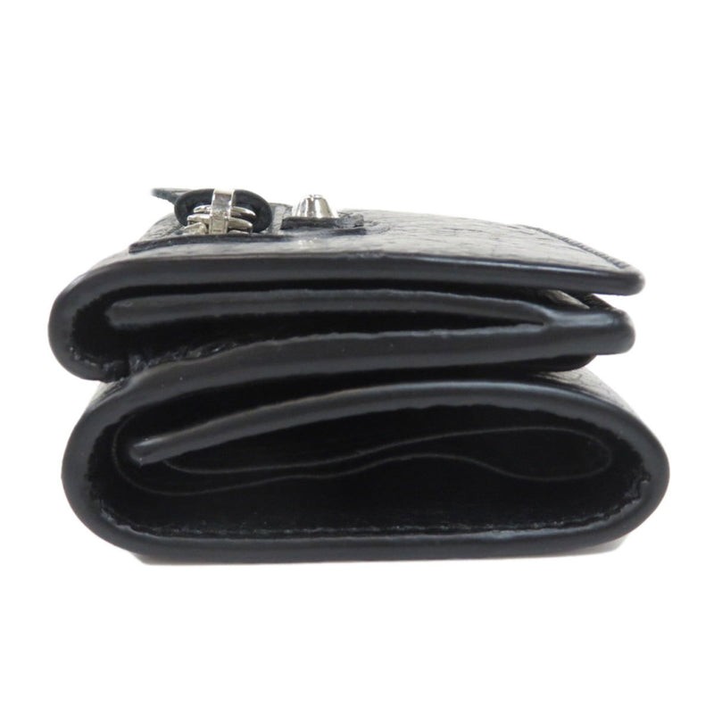 Balenciaga 477455 Classic Mini Wallet Bi-Fold Leather Ladies