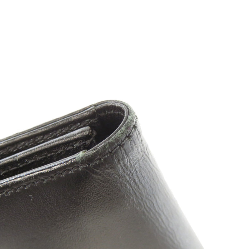 Montblanc Logo Pass Case Card Leather Men's