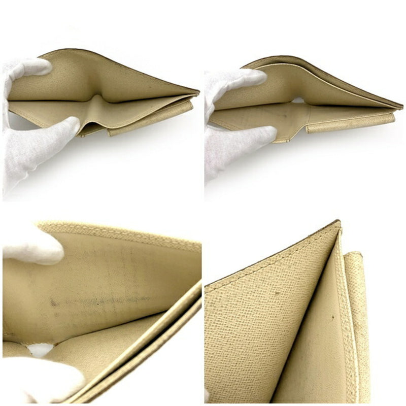 Louis Vuitton Bi-Fold Wallet Portofeuil Marco Gray White Damier Azul N60018 C007 LOUIS VUITTON LV Fold Womens Mens
