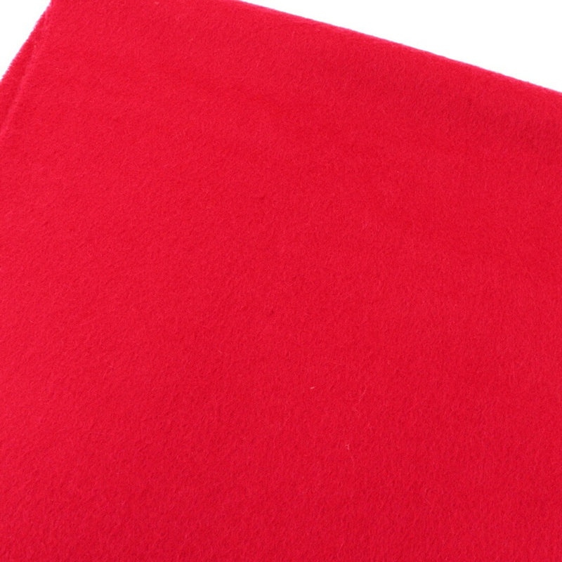 Hermes embroidery cashmere scarf ladies red stole