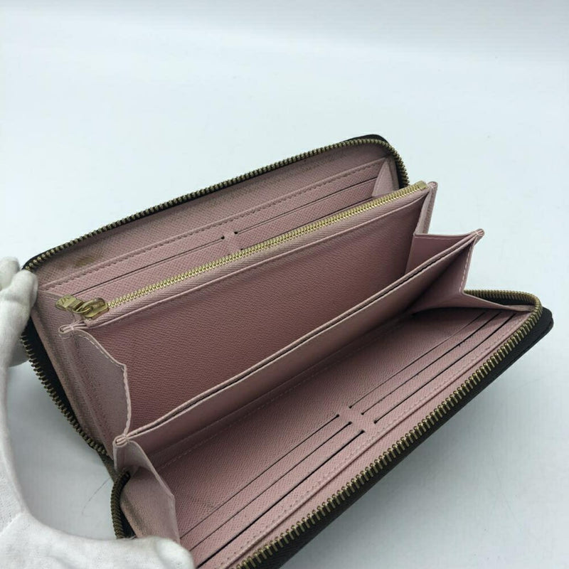 LOUIS VUITTON M41894 Zippy Wallet Monogram Rose Ballerine Round Zip Louis Vuitton