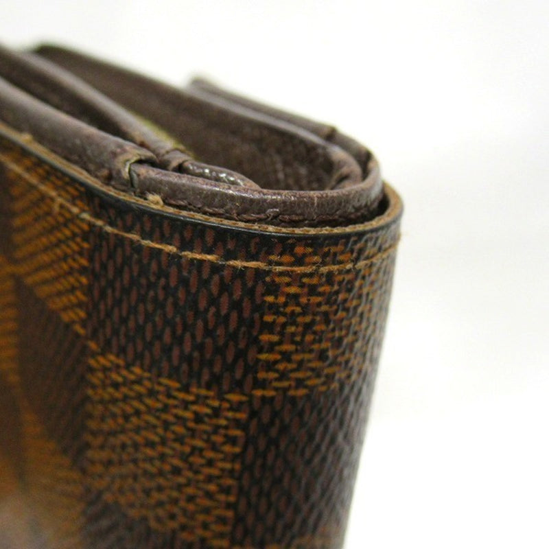 Louis Vuitton Damier Porto Monevier Tresor N61730 Wallet Folded Unisex