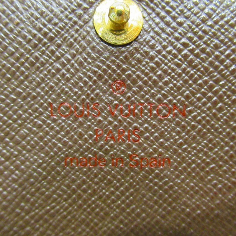 Louis Vuitton Damier Porto Monevier Tresor N61730 Wallet Folded Unisex
