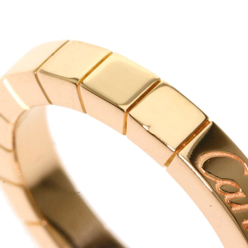 Cartier Lanieres # 48 Ring K18 Pink Gold Ladies