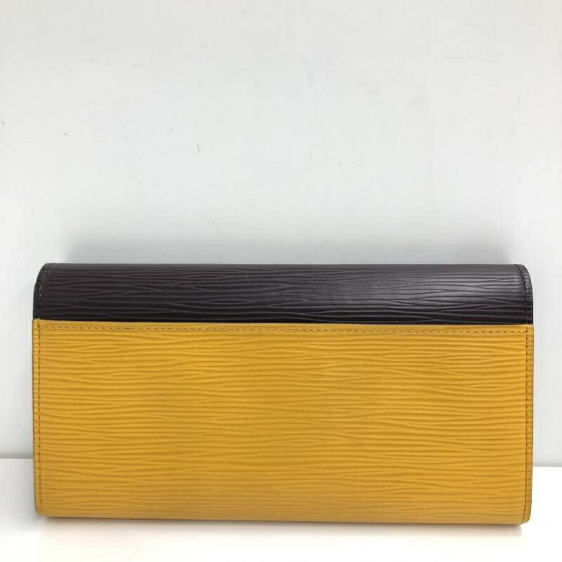 Louis Vuitton LOUISVUITTON Epi Portofeuil Sara Mimosa M60529