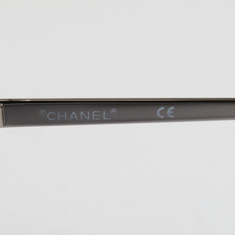 Chanel Womens Square Sunglasses Silver Square 09615 45002