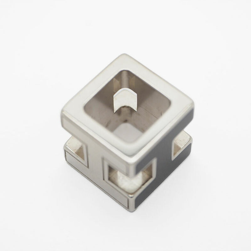 HERMES Hermes Cage Do Ash H Cube Necklace