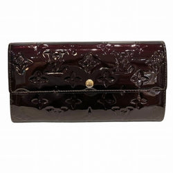 Louis Vuitton Monogram Vernis Portefeuille Sarah M93524 Long Wallet Bi-fold for Women
