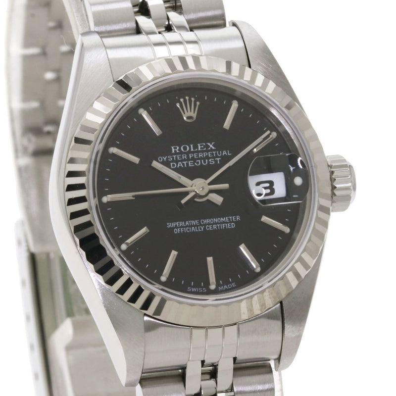 Rolex 79174 Datejust Watch Stainless Steel SS K18WG Ladies
