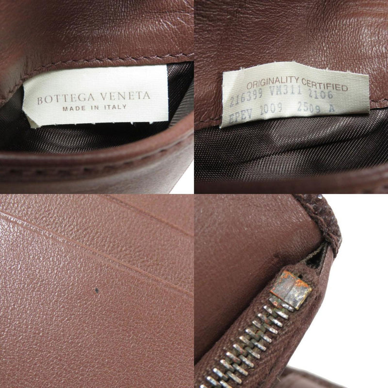 Bottega Veneta Intrecciato Bi-Fold Wallet Calf Ladies