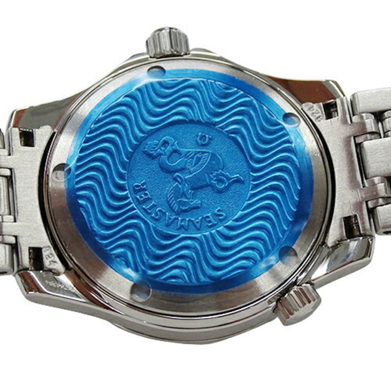 Omega OMEGA Seamaster 300 2562.80 Watch Boys Date Quartz Stainless SS Silver Navy Polished