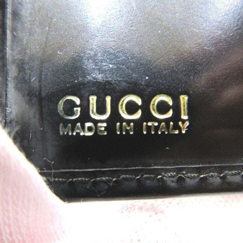 Gucci GUCCI Enamel 035 2888 Wallet Bi-Fold Unisex
