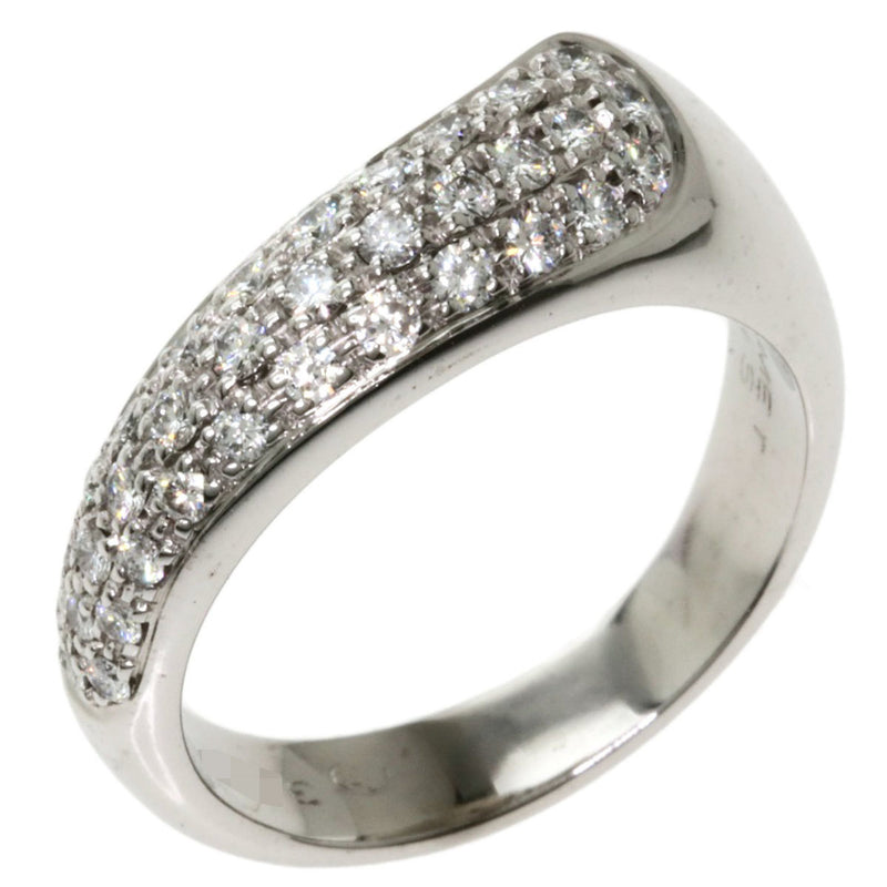 Chaumet Venice Diamond Ring / K18 White Gold Ladies
