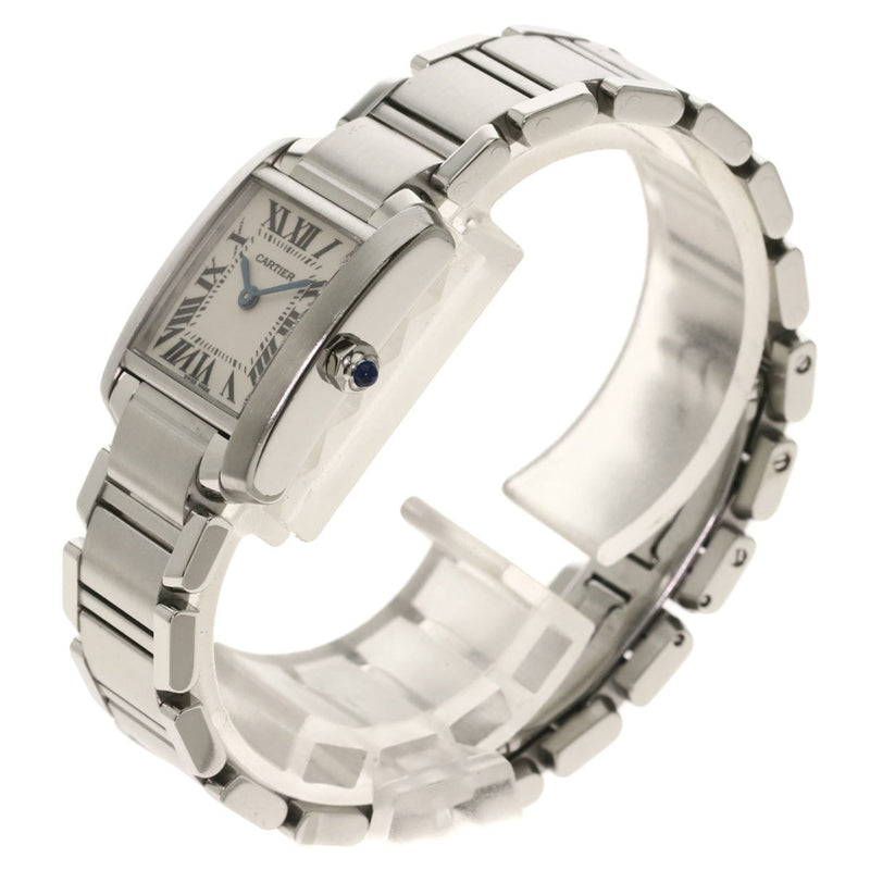 Cartier W51008Q3 Tank Francaise SM Watch Stainless Steel Ladies
