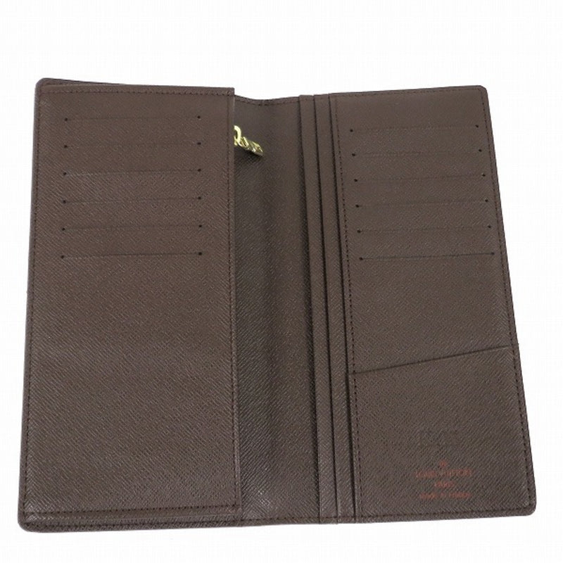 Louis Vuitton Damier Portofeuil Brother N60017 Long Wallet Unisex