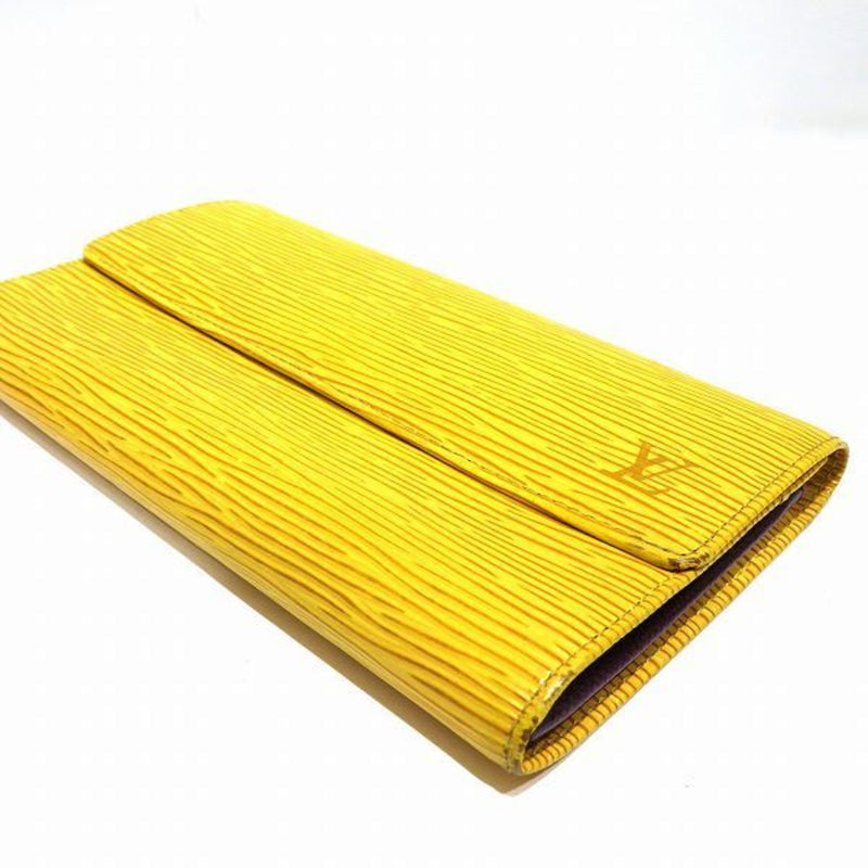 Louis Vuitton Epi Pochette Portomone Clady M63579 Wallet Long Unisex