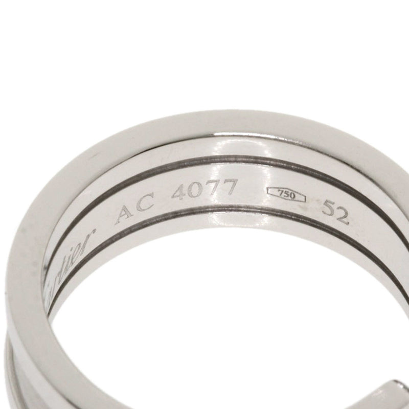 Cartier C2 Ring # 52 / K18 White Gold Ladies CARTIER