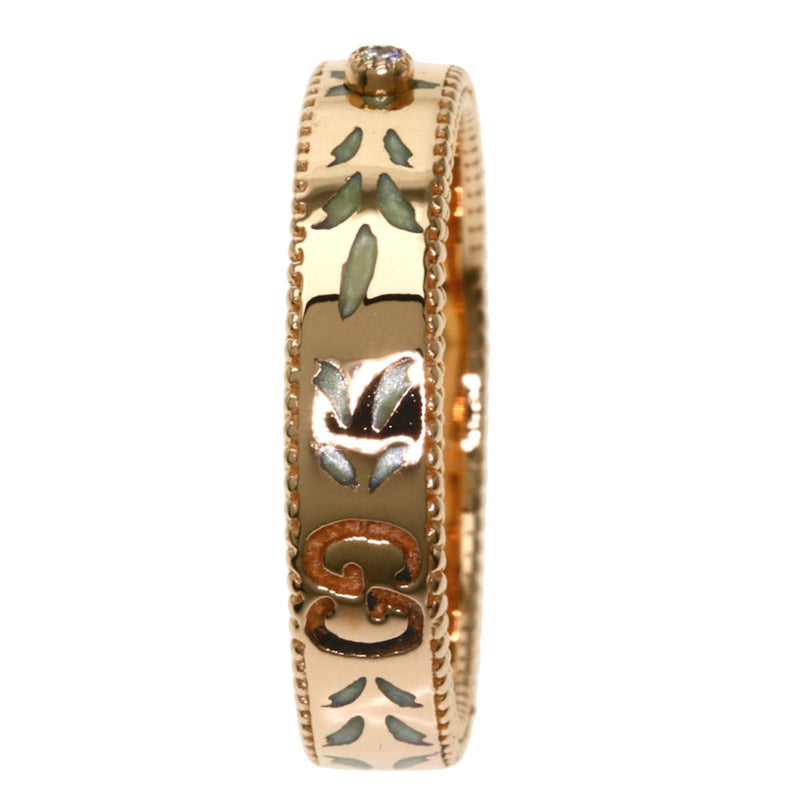 Gucci Icon Bloom Diamond # 11 Ring / K18 Pink Gold Ladies GUCCI