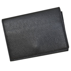Louis Vuitton Card Case Taiga Amberop Cult de Visit NM Noir Leather Business Holder Mens M64595