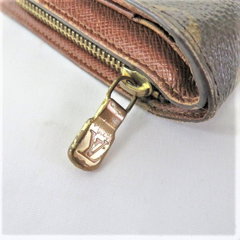 Louis Vuitton Monogram Porto Papier M61207 Bi-Fold Wallet Unisex