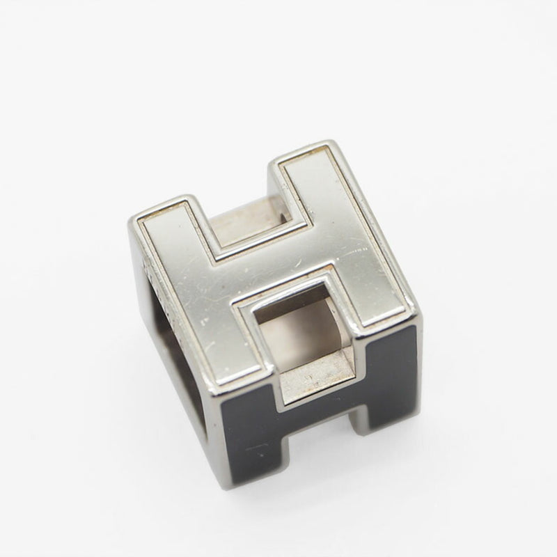 HERMES Hermes Cage Do Ash H Cube Necklace