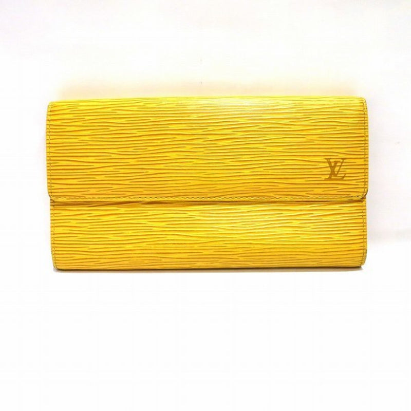 Louis Vuitton Epi Pochette Portomone Clady M63579 Wallet Long Unisex
