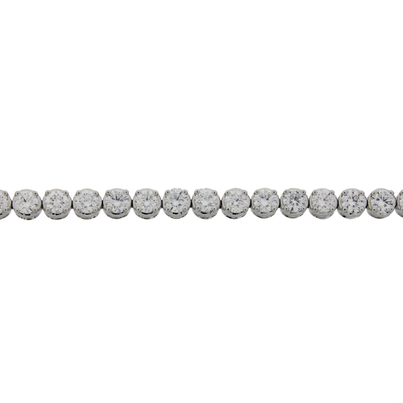 Lab Grown Diamond Tennis Bracelet 14KT White Gold