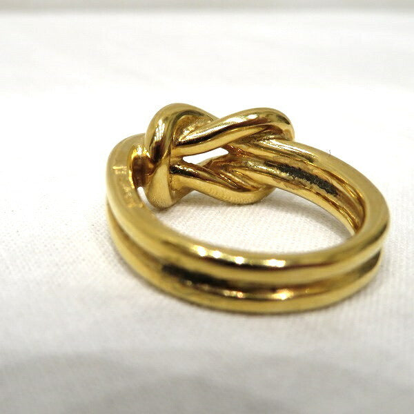 Hermes Atames Calf Gold Color Ring Ladies