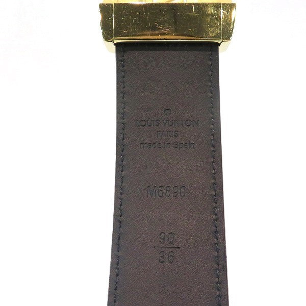 Louis Vuitton Monogram Multicolor Saint Tulle LV Cut 30mm M6890 Noir Belt Ladies