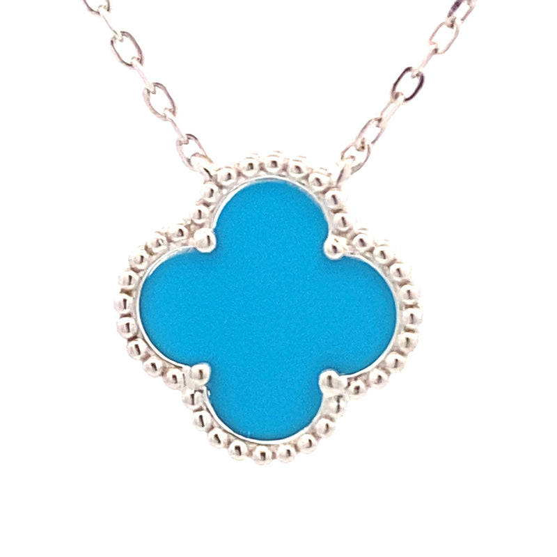 Genuine Turquoise Fashion Pendants Sterling Silver