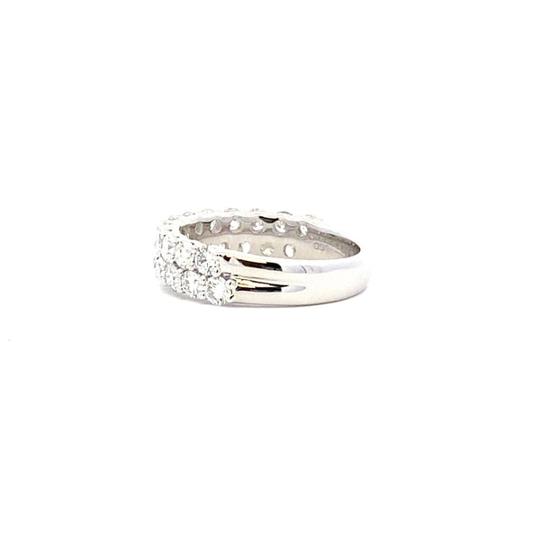 Lab Grown Diamond Wedding Band Ring 10KT White Gold