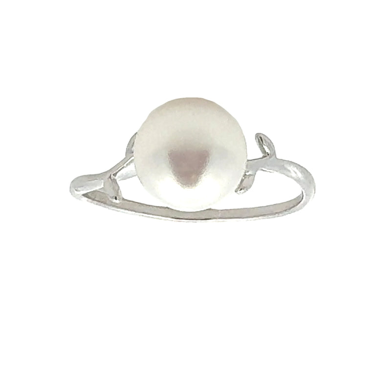 Genuine FW Pearl Ring Sterling Silver